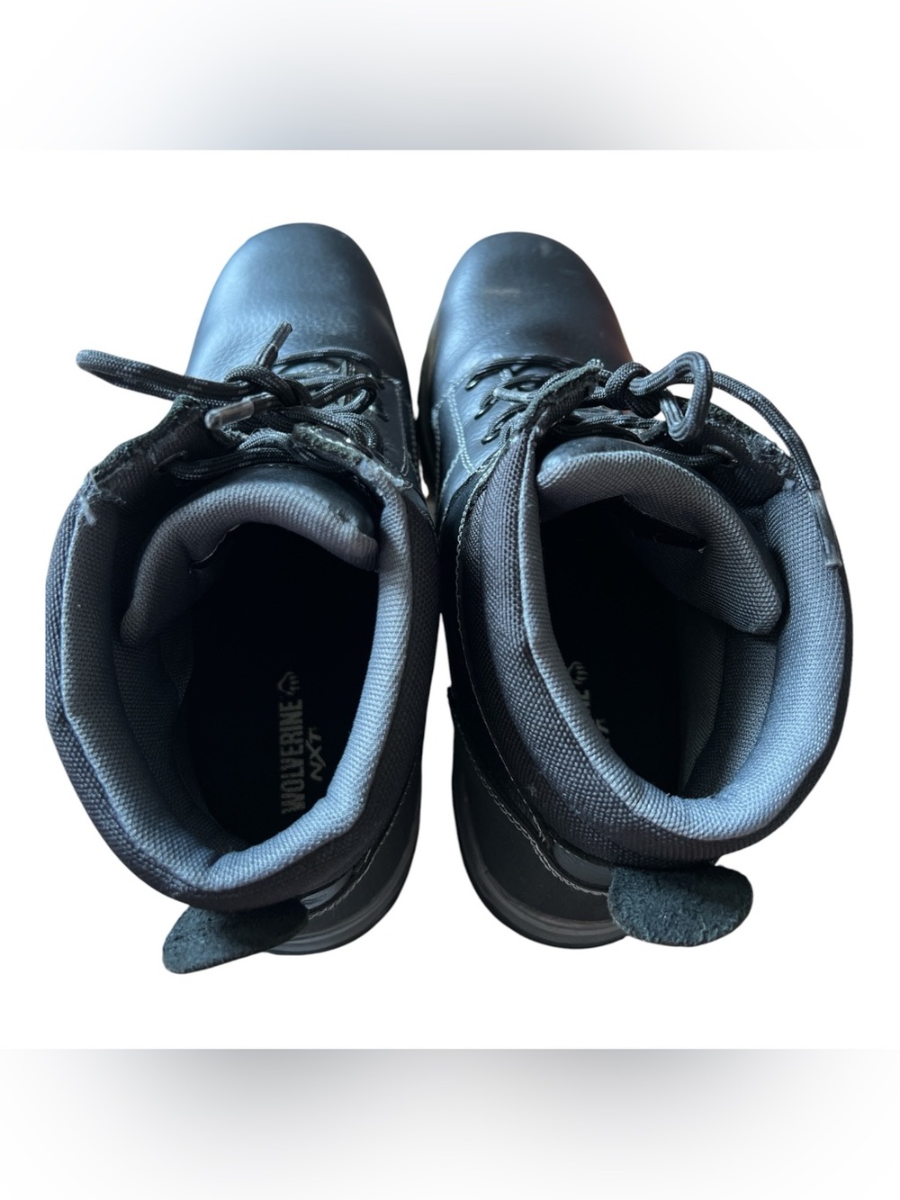 Wolverine Men’s Black Lace-Up Safety Boots - Picture 6 of 12